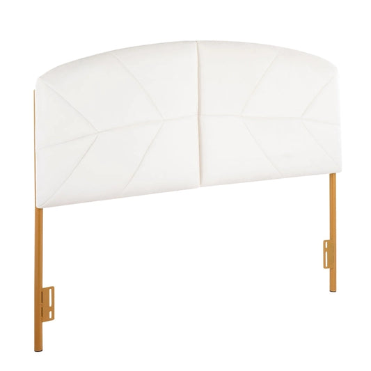 Silver Orchid Ralston Queen Upholstered Headboard