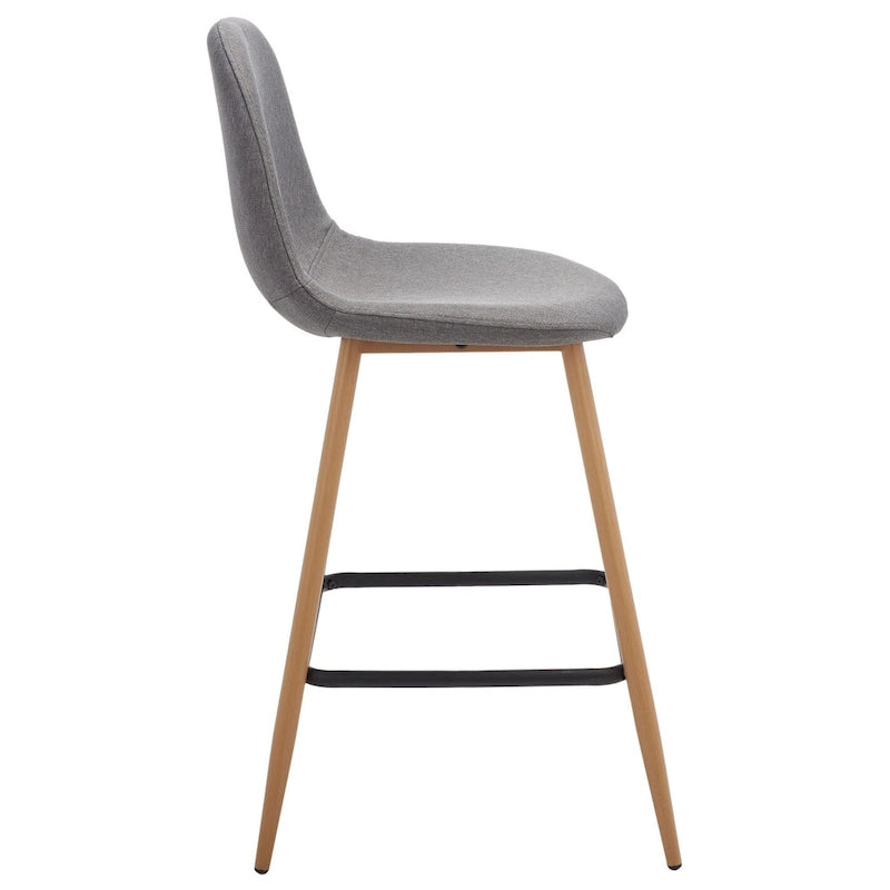 SAFAVIEH Almedia Modern 23-inch Counter Stool - 19.3 W x 16.5 L x 23 H - 19Wx17Dx35H