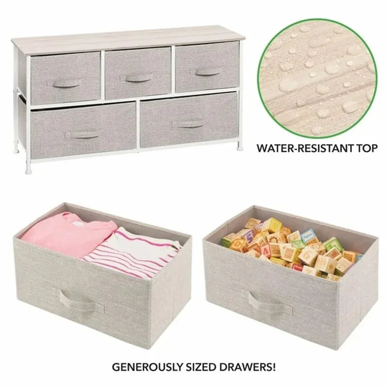 Wide Storage Dresser Furniture with