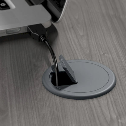 Cabot 60W L-Desk with Hutch and Drawers by Bush Furniture