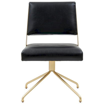 SAFAVIEH Couture Kanja Swivel Office Chair - 22Wx24Dx34H