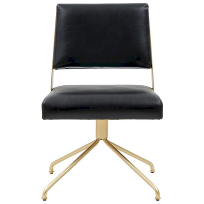 SAFAVIEH Couture Kanja Swivel Office Chair - 22Wx24Dx34H