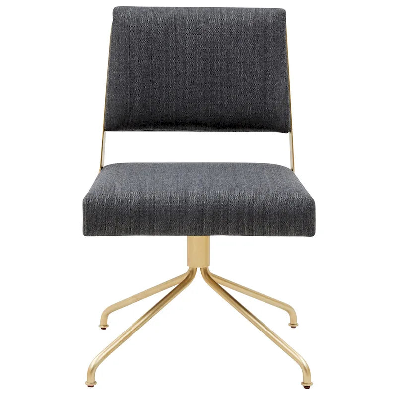 SAFAVIEH Couture Kanja Swivel Office Chair - 22Wx24Dx34H