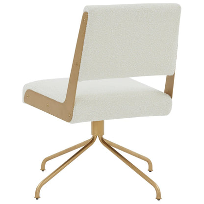 SAFAVIEH Couture Kanja Swivel Office Chair - 22Wx24Dx34H