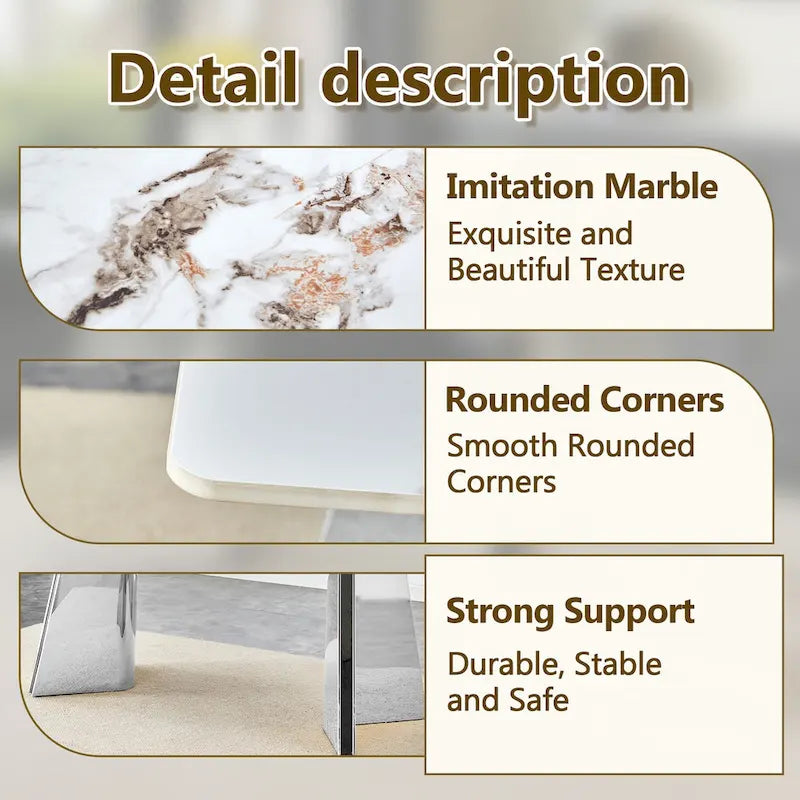 Sintered Stone Dining Table