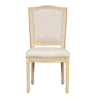 7 Pcs Dining Table Set, Solid Wood Table and Chairs Set with Extendable Dining Table, 2 Drawers and 6 Upholstered Chairs