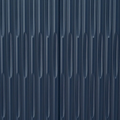 Buffet Cabinet with 4 Curved Bottom Doors, Sideboard Cabinet with Metal Legs, Console Table with Adjustable Shelf