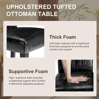 VECELO Upholstered Dining Chairs Set of 2 Parson Classic Upholstered Dining Chair,Modern 37 Parson Chairs