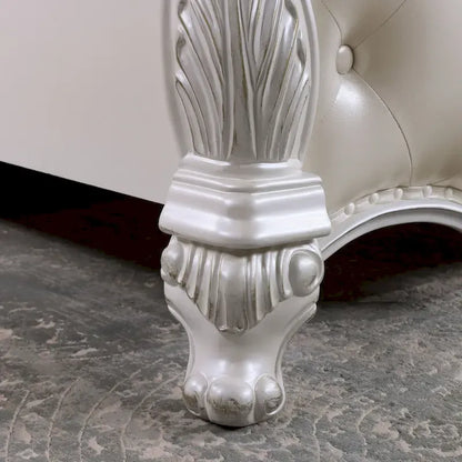 Furniture of America Eugene Traditional 3-Piece Solid Wood Panel Bedroom Set