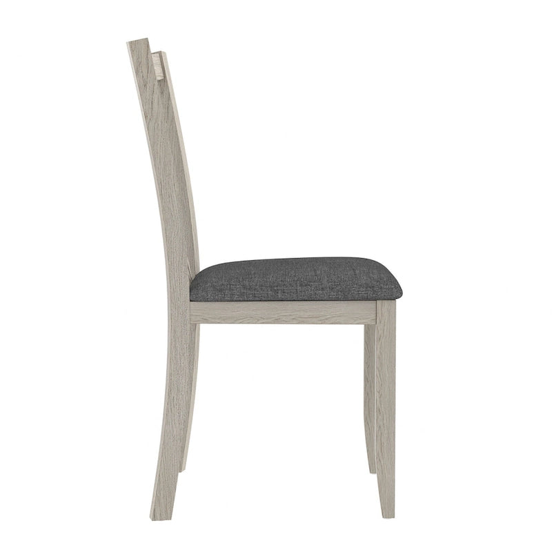 Javlergo Modern Solid Wood Dining Chairs with Upholstered Seat