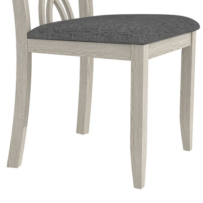 Javlergo Modern Solid Wood Dining Chairs with Upholstered Seat