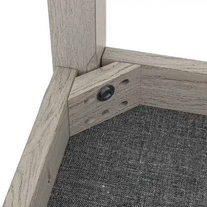 Javlergo Modern Solid Wood Dining Chairs with Upholstered Seat