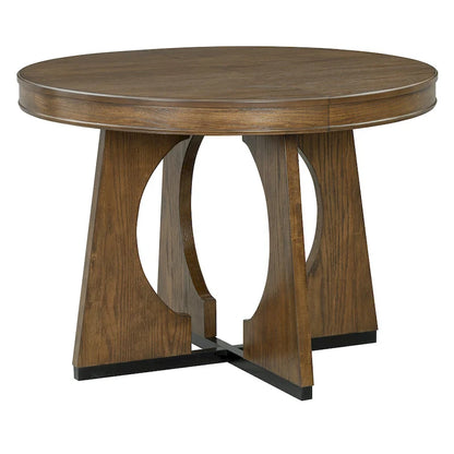 5-Piece Vintage Dining Set with Extendable Table & 4 Chairs