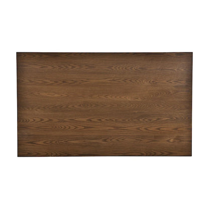 6-Piece Wooden Dining Table Set with 4 Chairs & Bench, Table with Drawer