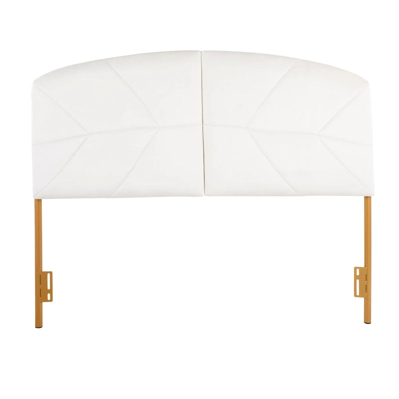 Silver Orchid Ralston Queen Upholstered Headboard
