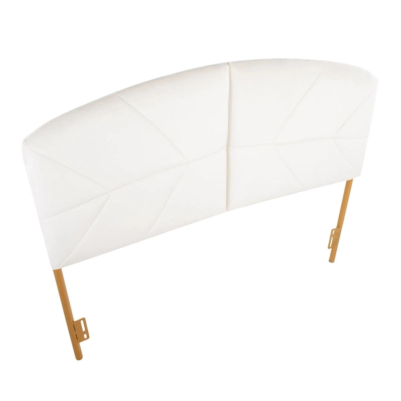 Silver Orchid Ralston Queen Upholstered Headboard