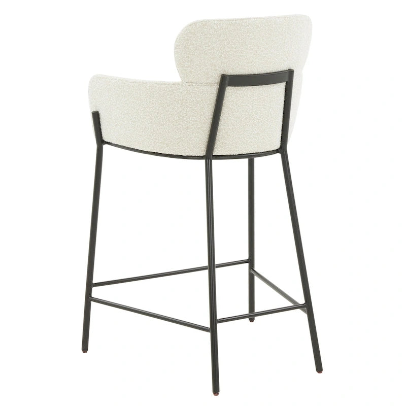SAFAVIEH Couture Sejada 26-inch Counter Stool - 23 In. W x 21 In. D x 38 In. H - 23Wx21Dx38H