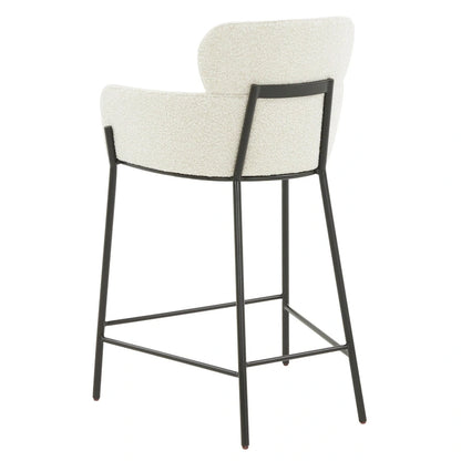 SAFAVIEH Couture Sejada 26-inch Counter Stool - 23 In. W x 21 In. D x 38 In. H - 23Wx21Dx38H