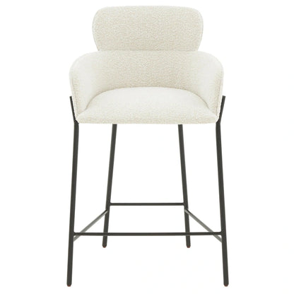 SAFAVIEH Couture Sejada 26-inch Counter Stool - 23 In. W x 21 In. D x 38 In. H - 23Wx21Dx38H