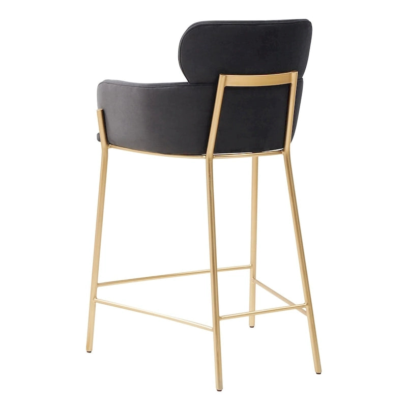 SAFAVIEH Couture Sejada 26-inch Counter Stool - 23 In. W x 21 In. D x 38 In. H - 23Wx21Dx38H