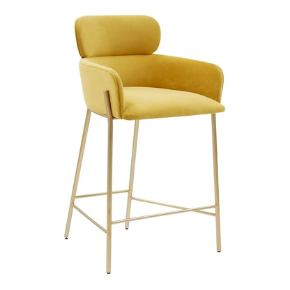 SAFAVIEH Couture Sejada 26-inch Counter Stool - 23 In. W x 21 In. D x 38 In. H - 23Wx21Dx38H