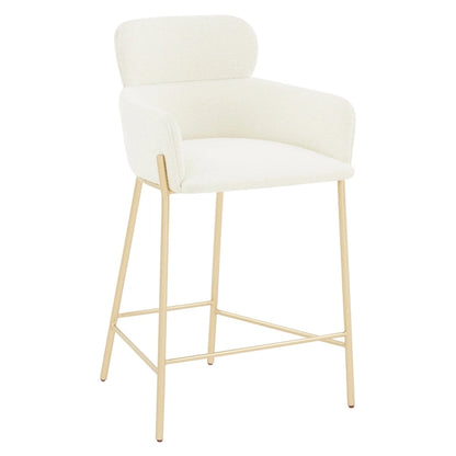 SAFAVIEH Couture Sejada 26-inch Counter Stool - 23 In. W x 21 In. D x 38 In. H - 23Wx21Dx38H