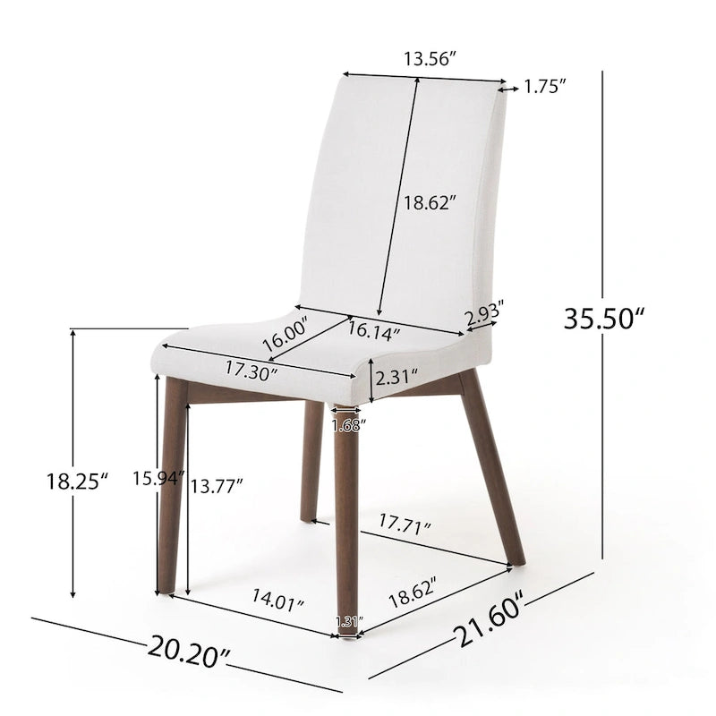 Orrin Mid-Century Modern 7 Piece Dining Set by Christopher Knight Home