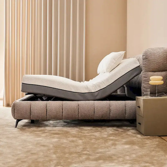Adjustable Bed Base Frame Queen Bed Frame With Head And Foot Incline Wireless Remote Zero Gravity