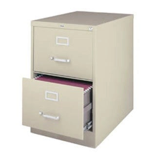 Hirsh 2-drawer Legal-size Commercial Vertical File Cabinet