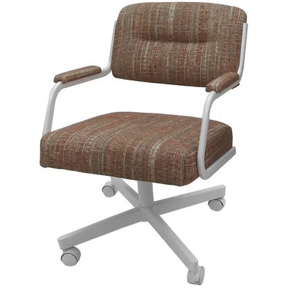 Swivel Kitchen Dining Caster Chair with Wheels - M-110 - N/A