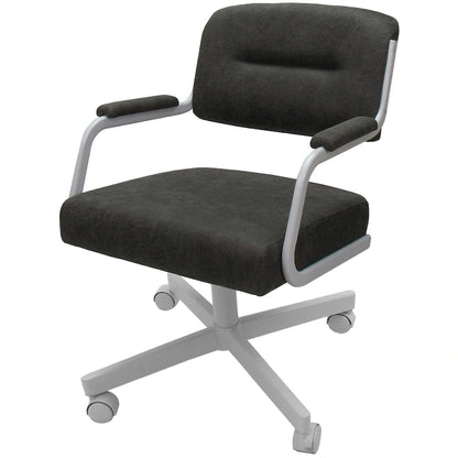 Swivel Kitchen Dining Caster Chair with Wheels - M-110 - N/A