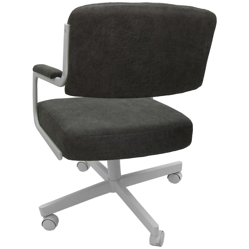 Swivel Kitchen Dining Caster Chair with Wheels - M-110 - N/A