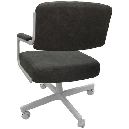 Swivel Kitchen Dining Caster Chair with Wheels - M-110 - N/A