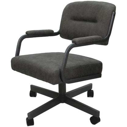 Swivel Kitchen Dining Caster Chair with Wheels - M-110 - N/A