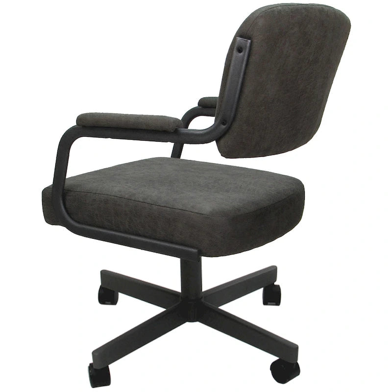 Swivel Kitchen Dining Caster Chair with Wheels - M-110 - N/A