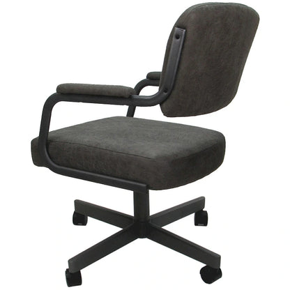 Swivel Kitchen Dining Caster Chair with Wheels - M-110 - N/A