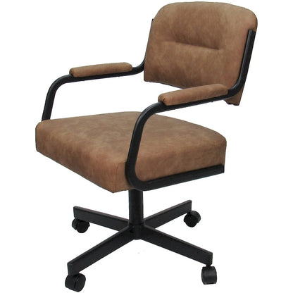 Swivel Kitchen Dining Caster Chair with Wheels - M-110 - N/A