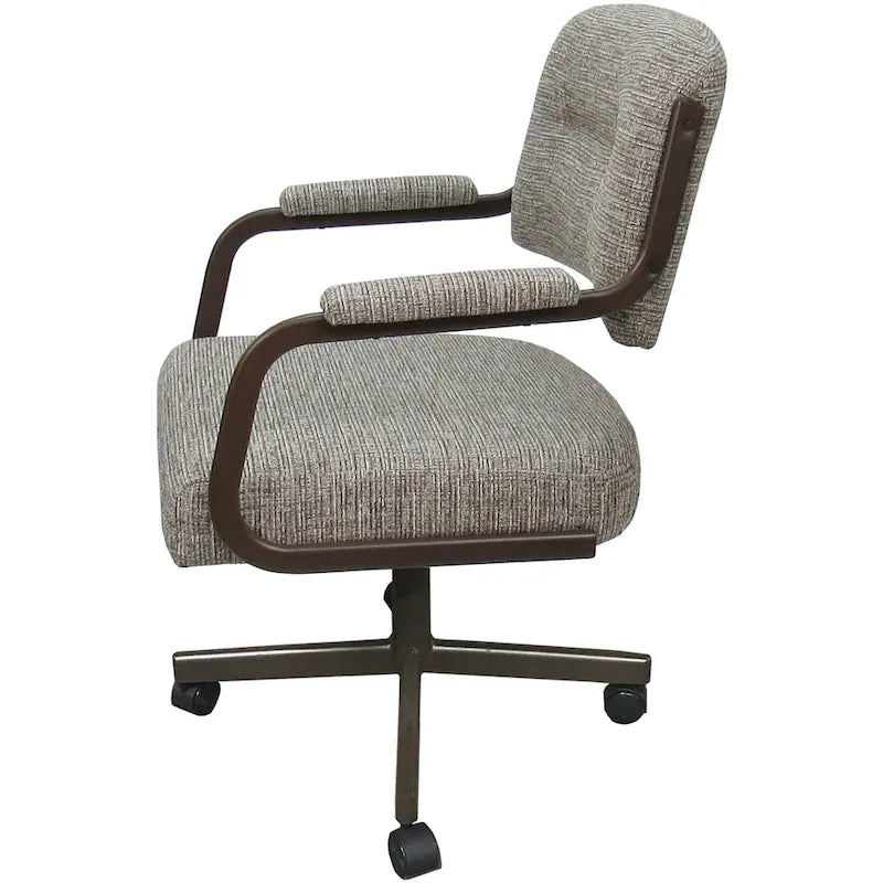 Swivel Kitchen Dining Caster Chair with Wheels - M-110 - N/A
