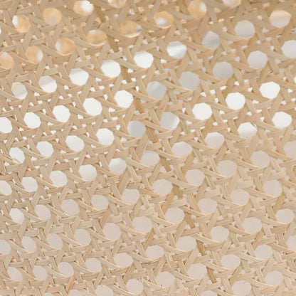 Ervilla Modern Stylish Side Chair with Rattan Back and White Steel Legs for Dining Room & Kitchen