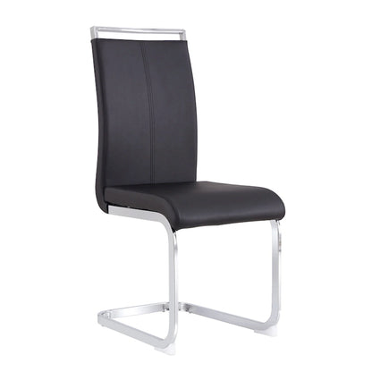 Modern Dining Chairs PU Faux Leather set of 4