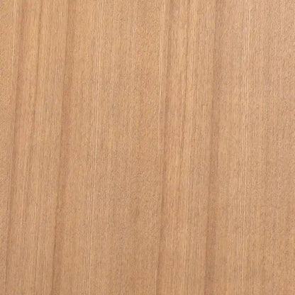 Denmark Mid-Century Modern Black Fabric and French Oak Brown Finished Rubberwood 2-Piece Dining Chair Set