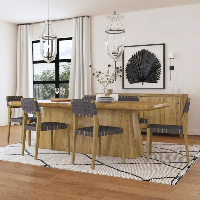 Classic Home Orlando Oak Dining Table