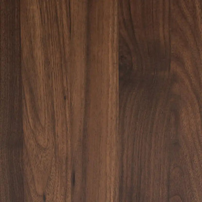 Cormac Transitional Wood/ Metal 2-Drawer Nightstand-Walnut/ Dark Brown