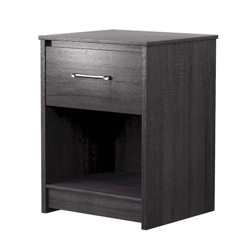 Multipurpose Sofa Side Table Wooden End Table Nightstand with Drawer