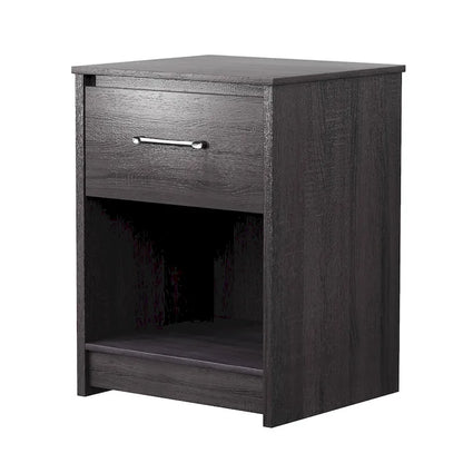 Multipurpose Sofa Side Table Wooden End Table Nightstand with Drawer