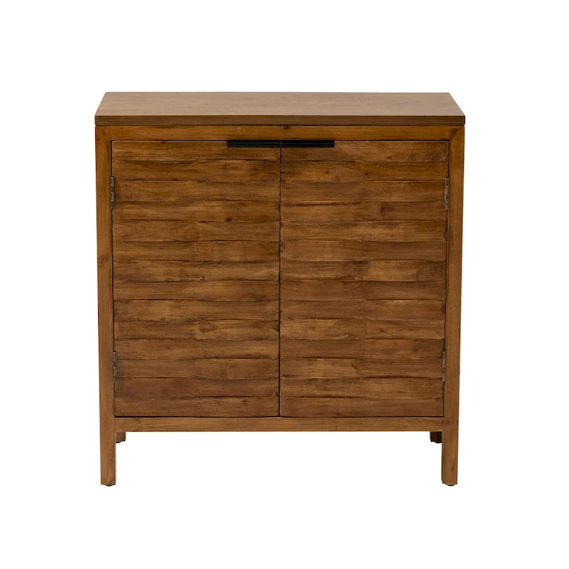 COZAYH Farmhouse Storage Dresser Accent Sideboard Wood Buffet Cabinet with 2-Door for Living Room, Hallway, Bedroom, Dining Room