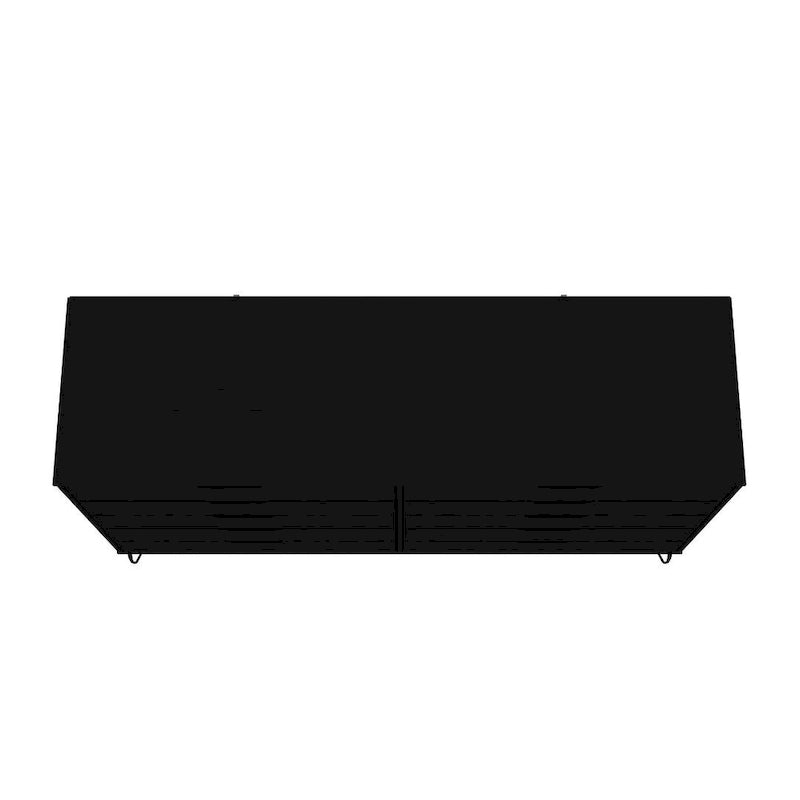 Manhattan Comfort Rockefeller 3-Piece Dresser and Nightstand Set