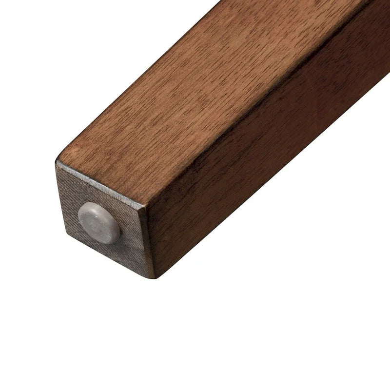 Treasures Medium Brown Rustic Oak Retractable Leg Table