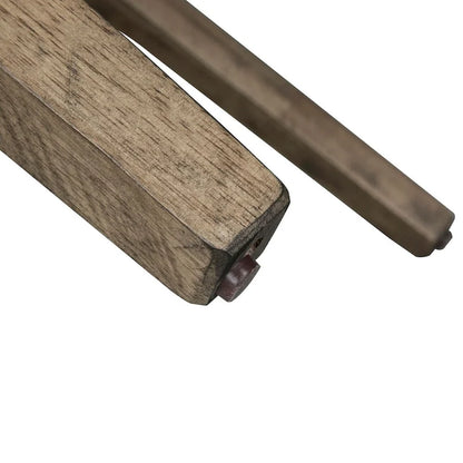 Horizons Rustic Caramel with Sawmark Distressing Uph Side Chair (Set of 2)