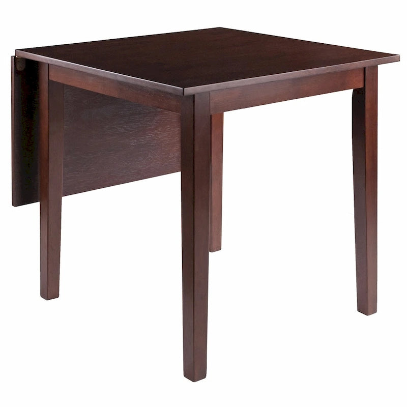Copper Grove Petronella Walnut Brown Dining Table with Dropleaf Extension - N/A